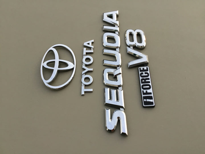 2001-2007 Toyota Sequioa iForce LiftGate Emblem Set