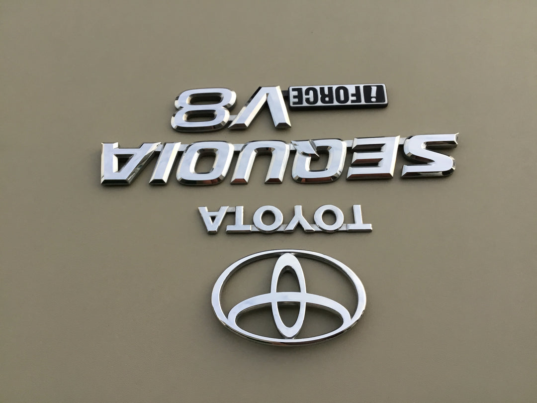 2001-2007 Toyota Sequioa iForce LiftGate Emblem Set