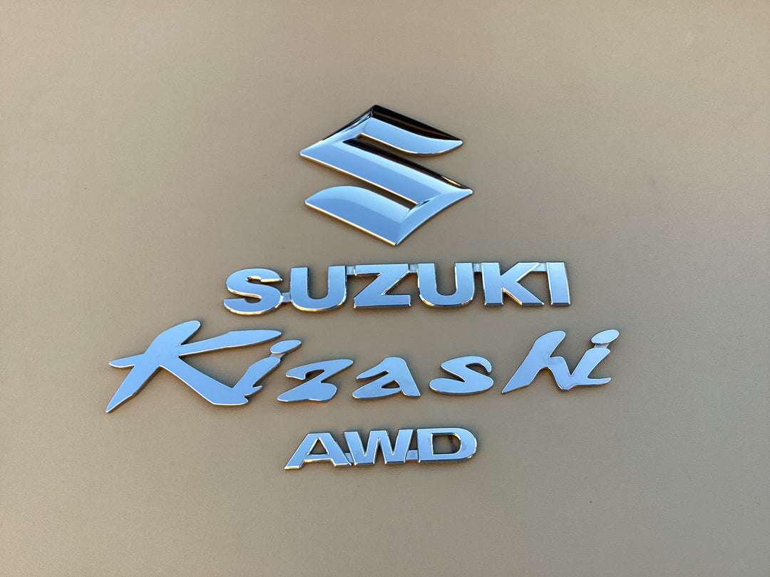 2010-2013 Suzuki Kizashi AWD Trunk Emblem Set