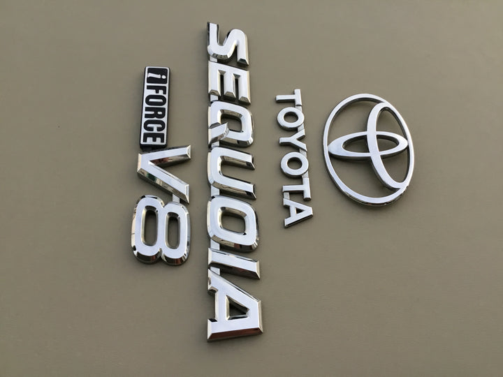 2001-2007 Toyota Sequioa iForce LiftGate Emblem Set