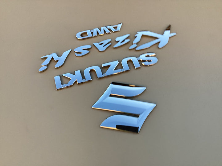 2010-2013 Suzuki Kizashi AWD Trunk Emblem Set