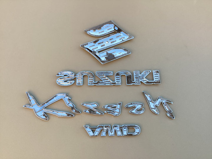 2010-2013 Suzuki Kizashi AWD Trunk Emblem Set