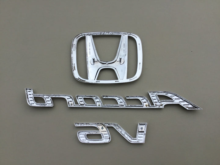 2008-2012 Honda Accord V6 Sedan Trunk Emblem Set