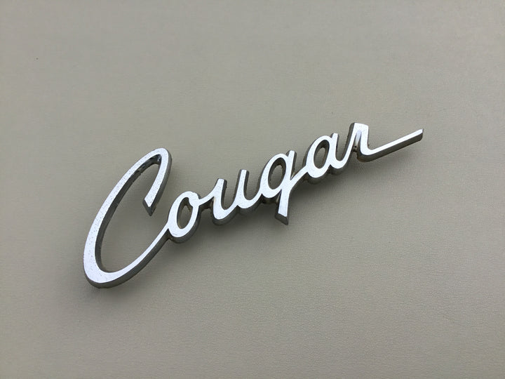 1968 Mercury Cougar XR-7 Rear Side Quarter Panel Emblem