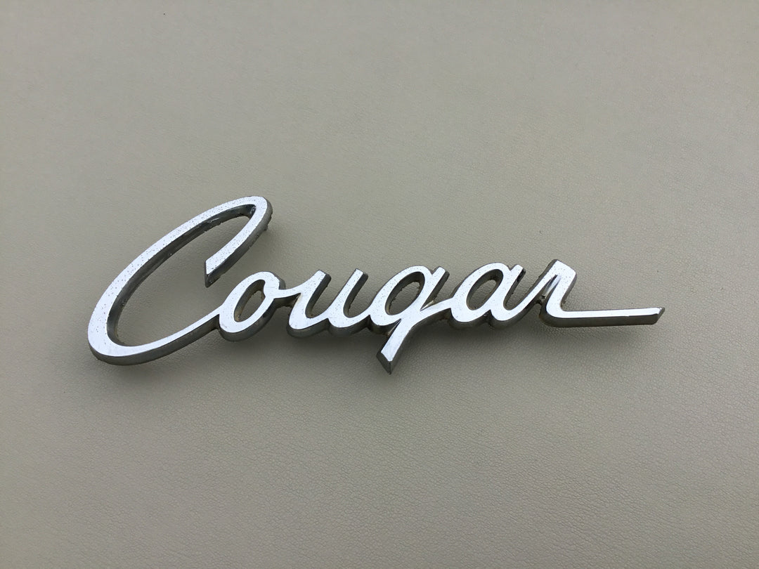 1968 Mercury Cougar XR-7 Rear Side Quarter Panel Emblem