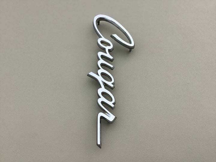 1968 Mercury Cougar XR-7 Rear Side Quarter Panel Emblem