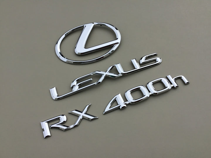 2006-2008 Lexus RX400H Tailgate Emblem Set