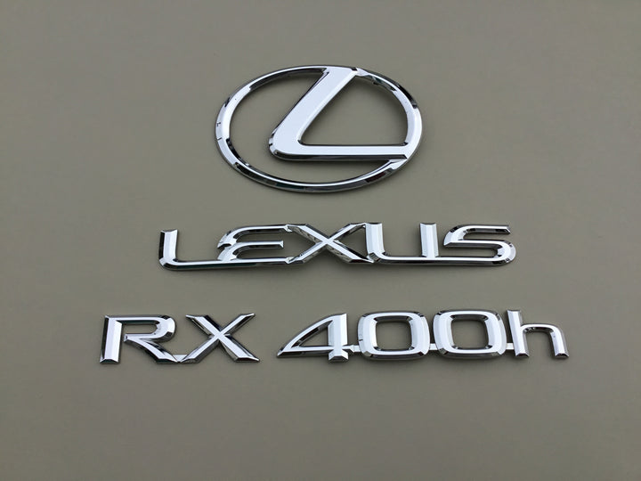 2006-2008 Lexus RX400H Tailgate Emblem Set