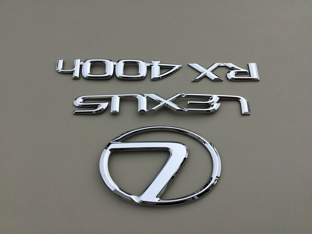 2006-2008 Lexus RX400H Tailgate Emblem Set