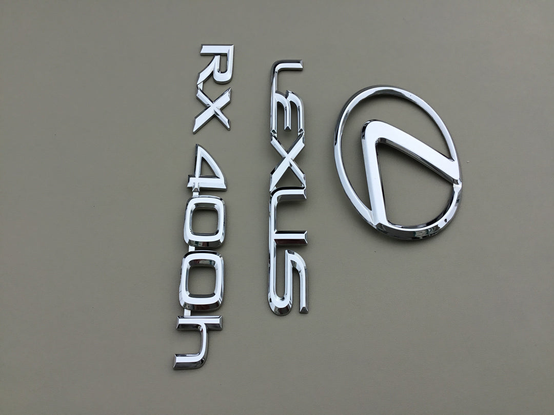 2006-2008 Lexus RX400H Tailgate Emblem Set