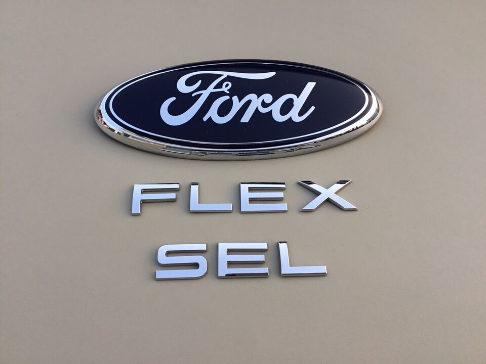 2007-2014 Ford Flex SEL Tailgate Emblem Set