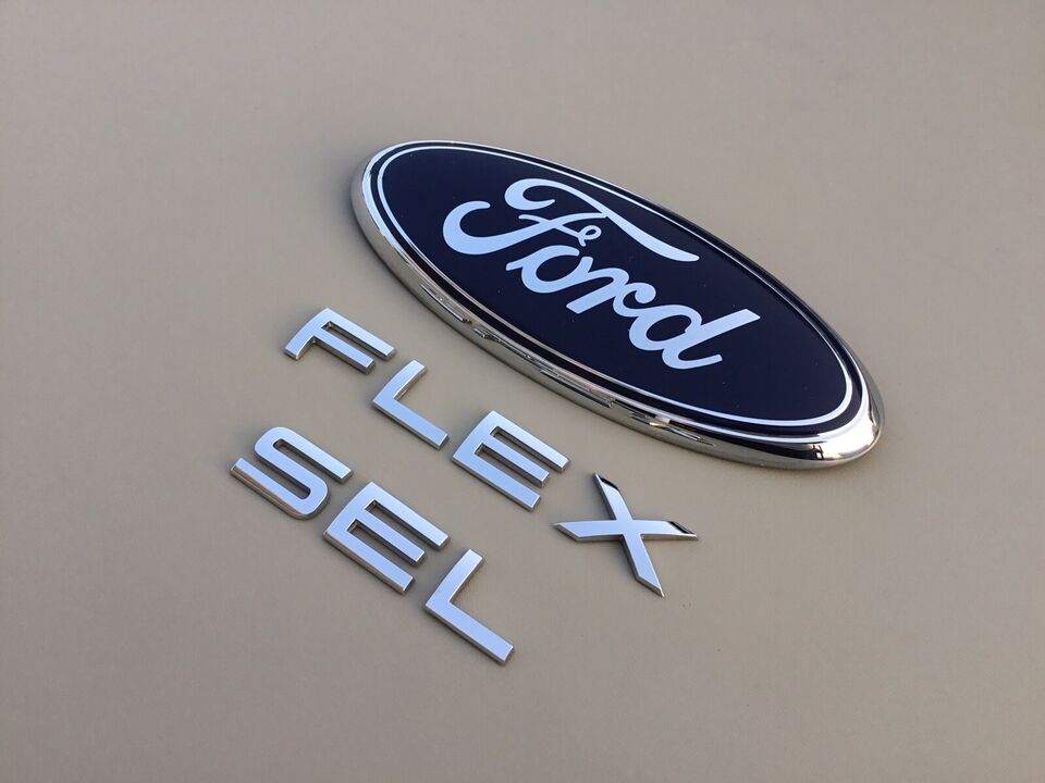 2007-2014 Ford Flex SEL Tailgate Emblem Set