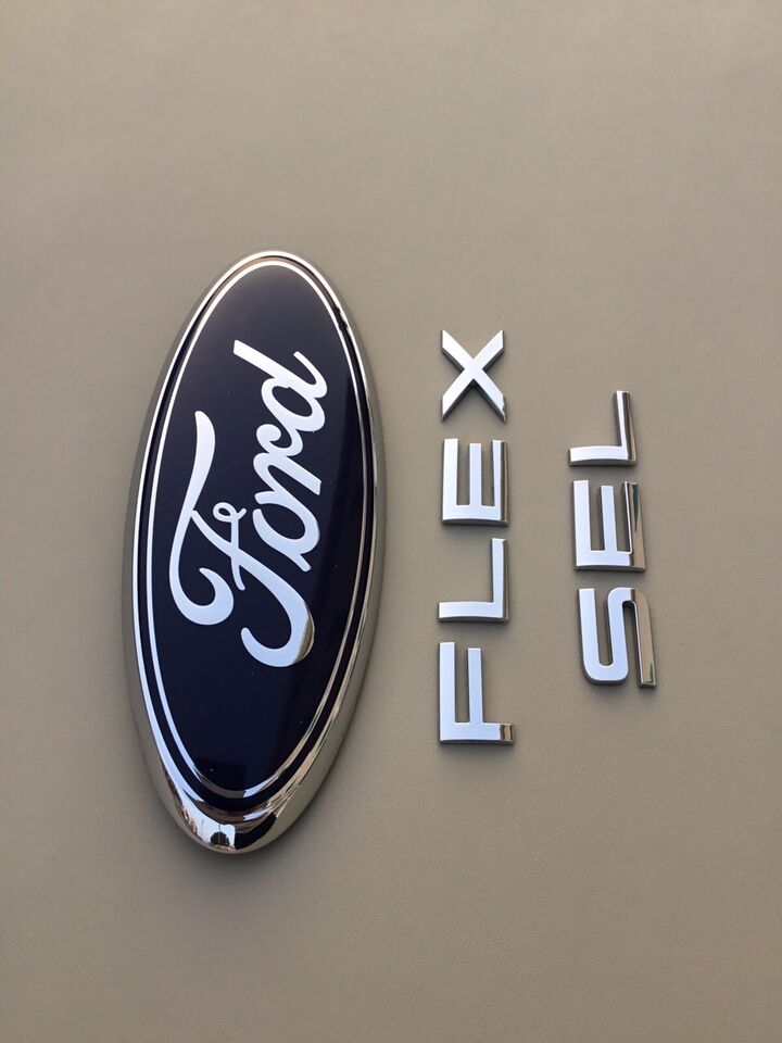 2007-2014 Ford Flex SEL Tailgate Emblem Set