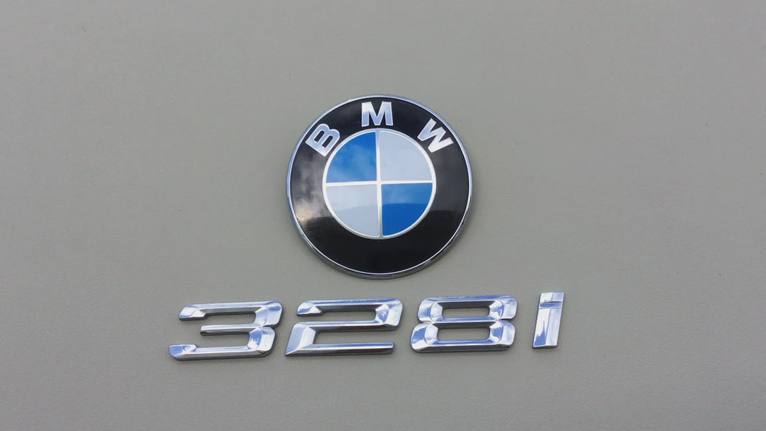 2006-2011 BMW 328i Trunk Emblem Set