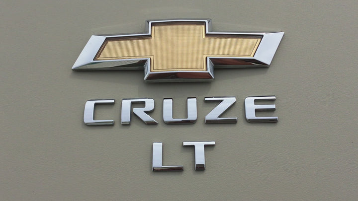 2011-2015 Chevrolet Cruze LT Trunk Emblem Set