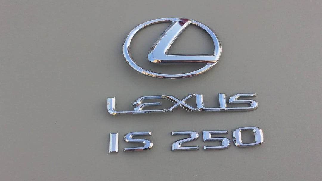 2006-2013 Lexus IS250 Trunk Emblem Set