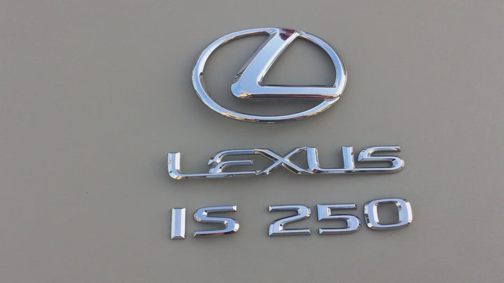 2006-2013 Lexus IS250 Trunk Emblem Set