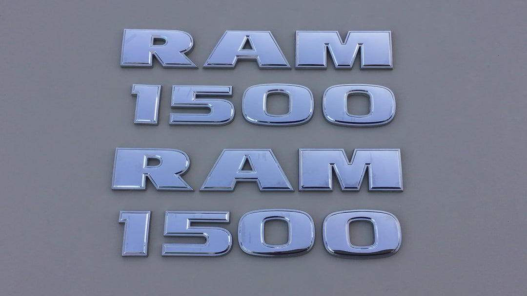 2009-2018 Dodge Ram 1500 Door Emblem Set