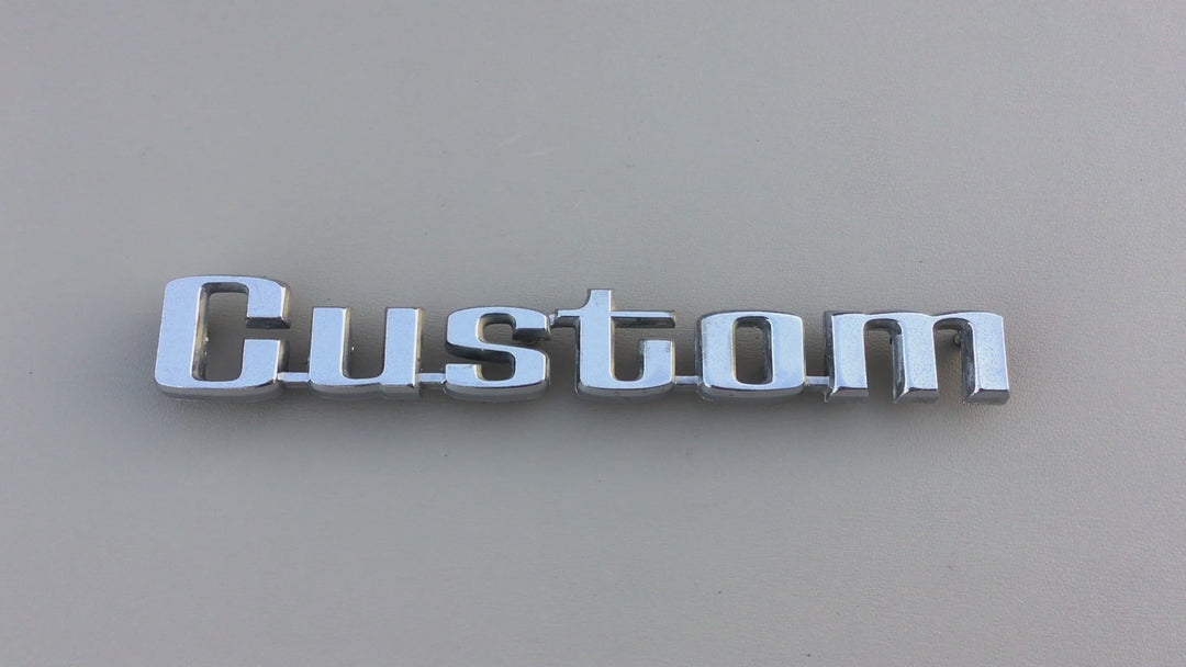 1973 Ford F-350 Custom Fender Emblem