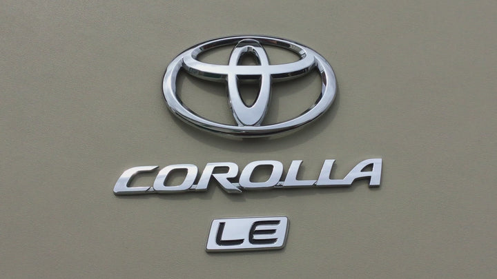 2009-2013 Toyota Corolla LE Trunk Emblem Set