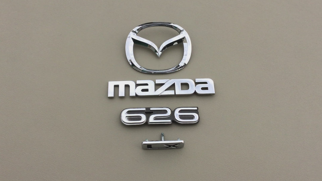 1998-2002 Mazda 626 LX Trunk Emblem Set