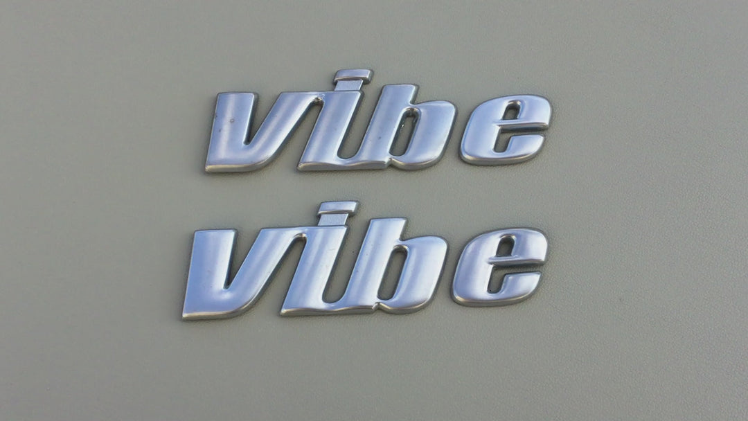 2003-2008 Pontiac Vibe Door Emblem Set