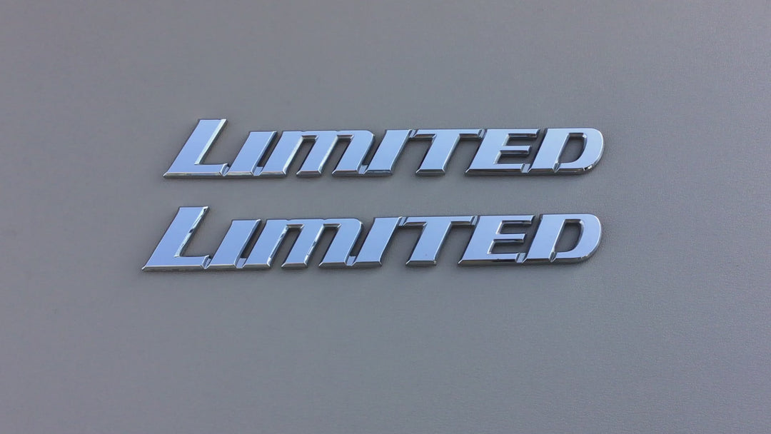 2001-2007 Toyota Highlander Limited Fender Emblem Set