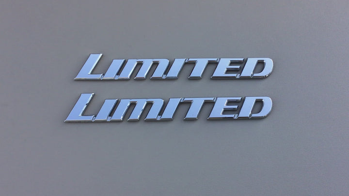 2001-2007 Toyota Highlander Limited Fender Emblem Set