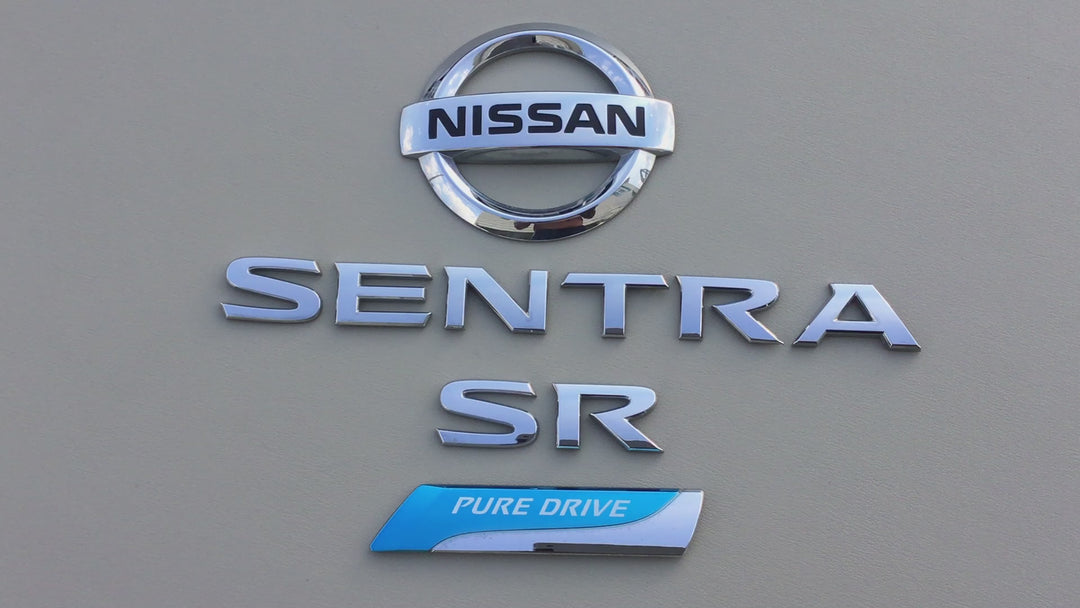 2013-2018 Nissan Sentra SR Pure Drive Trunk Emblem Set