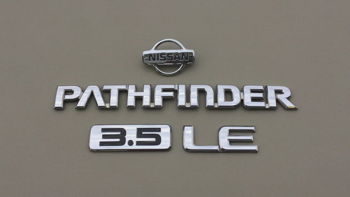 1999-2001 Nissan Pathfinder LE 3.5 Tailgate Emblem Set