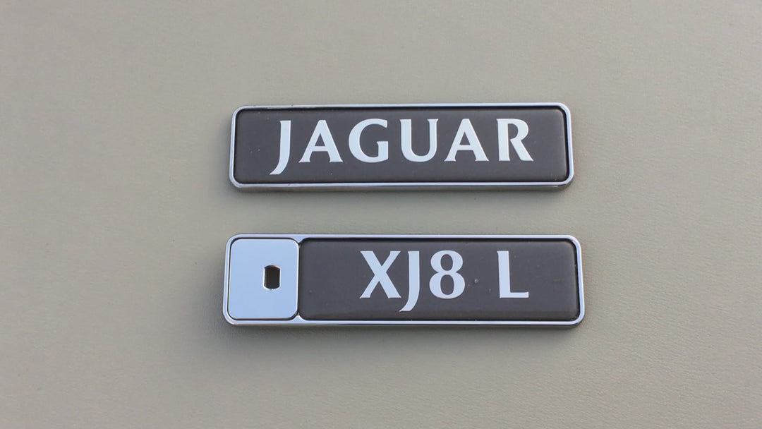 1998-2003 Jaguar XJ8 XJ8L Trunk Emblem Set