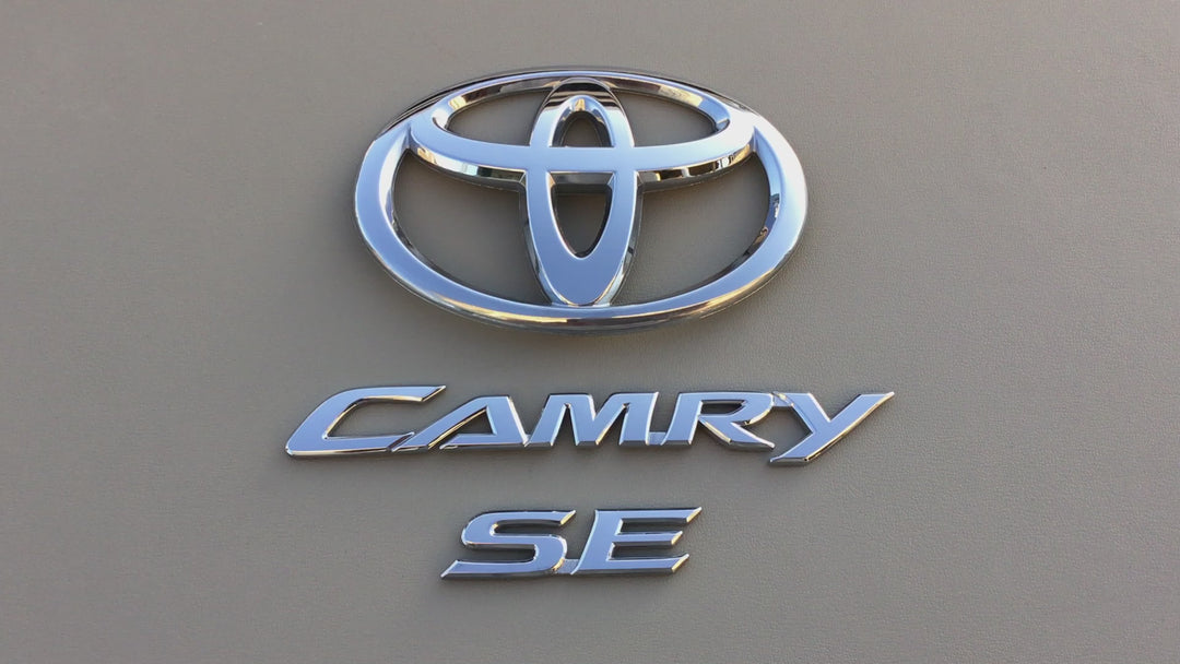 2007-2011 Toyota Camry SE Trunk Emblem Set