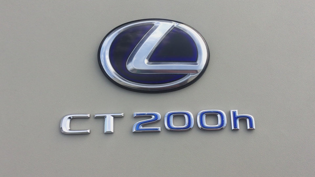 2011-2013 Lexus CT 200H Trunk Emblem Set