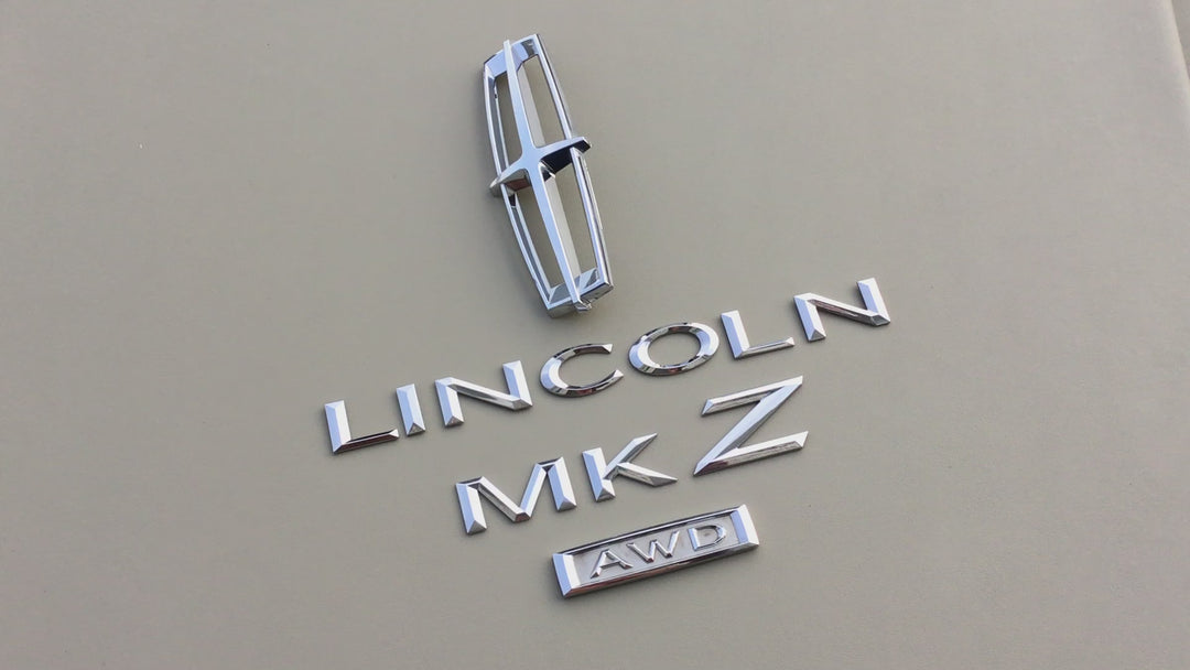 2006-2009 Lincoln MKZ AWD Trunk Emblem Set