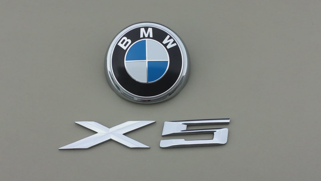 2000-2006 BMW X5 Tailgate Emblem Set