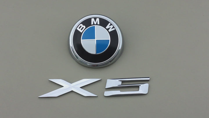 2000-2006 BMW X5 Tailgate Emblem Set