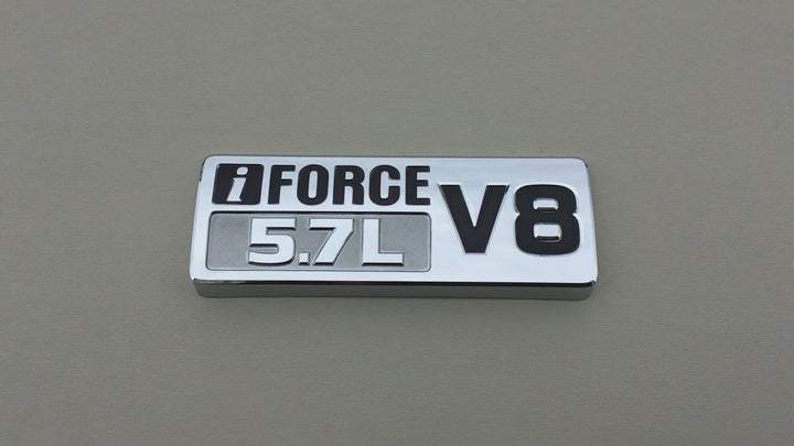 2008-2017 Toyota Sequoia iForce 5.7L V8 Tailgate Emblem