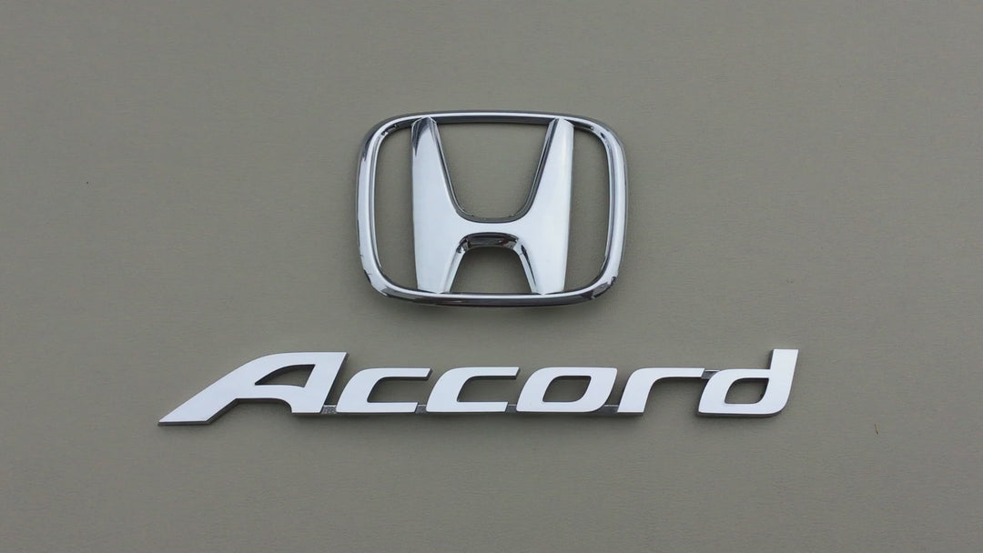 2008-2012 Honda Accord Sedan Trunk Emblem Set