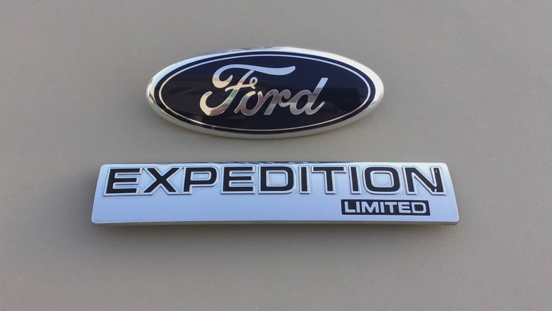 2007-2014 Ford Expedition Limited Tailgate Emblem Set