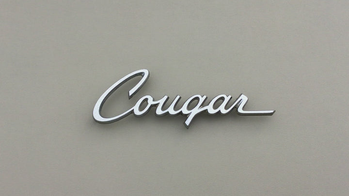 1968 Mercury Cougar XR-7 Rear Side Quarter Panel Emblem