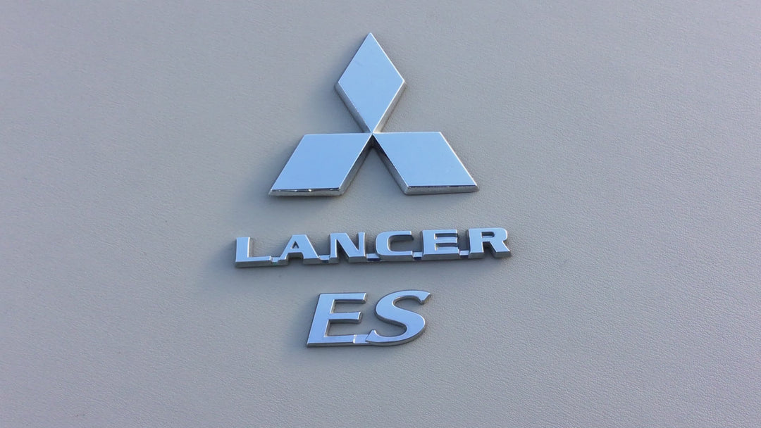 2004-2007 Mitsubishi Lancer ES Trunk Emblem Set