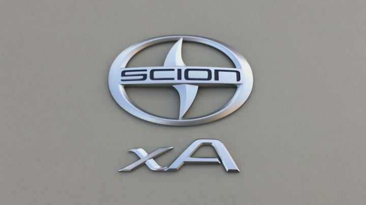 2004-2006 Scion XA Tailgate Emblem Set