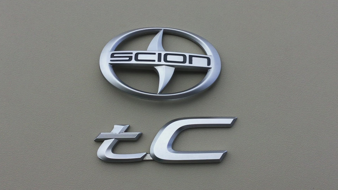 2005-2010 Scion TC Trunk Emblem Set