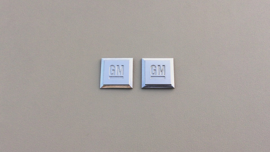 2007-2019 Chevrolet Silverado GM 1” Inch Door Emblem Set