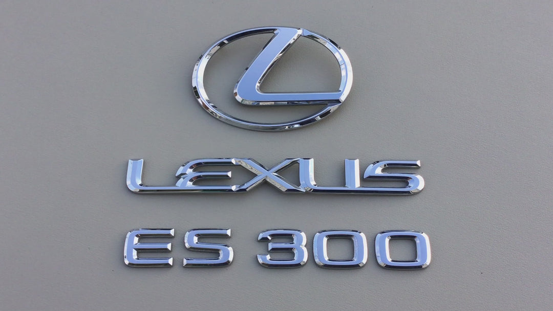 2002-2004 Lexus ES 300 Trunk Emblem Set