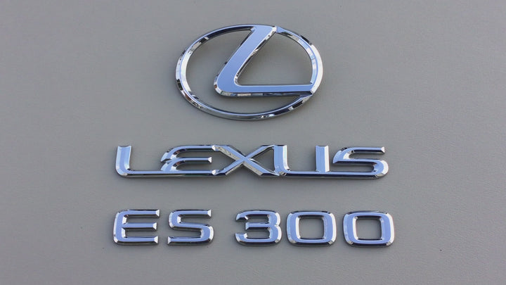 2002-2004 Lexus ES 300 Trunk Emblem Set