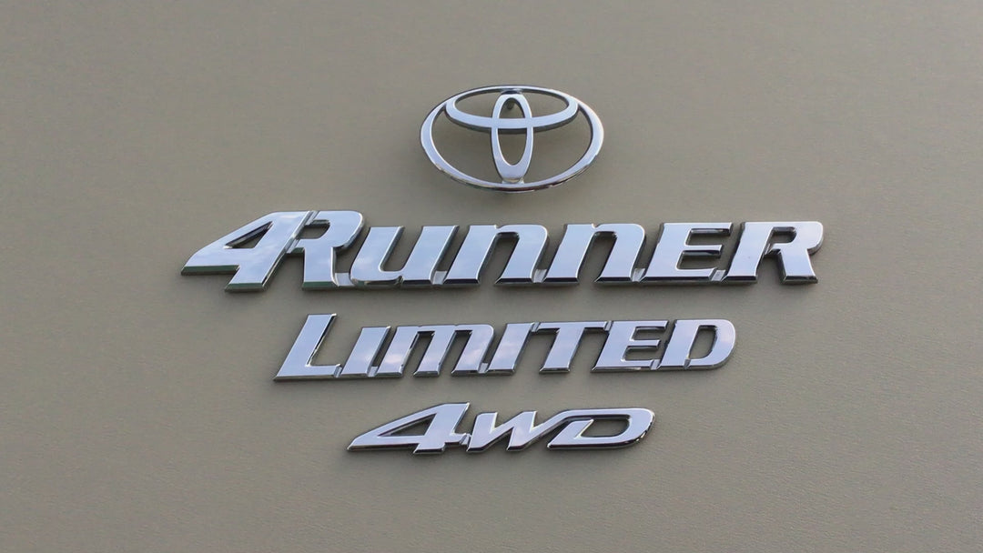 1996-2002 Toyota 4Runner Limited 4WD Tailgate Emblem Set