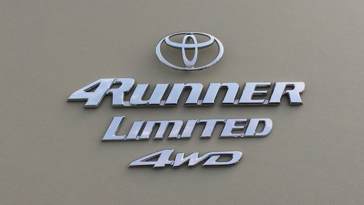 1996-2002 Toyota 4Runner Limited 4WD Tailgate Emblem Set