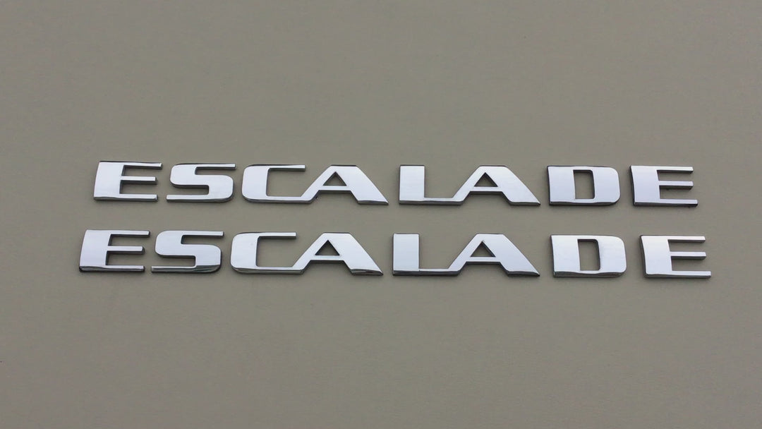 2002-2014 Cadillac Escalade Door Emblem Set