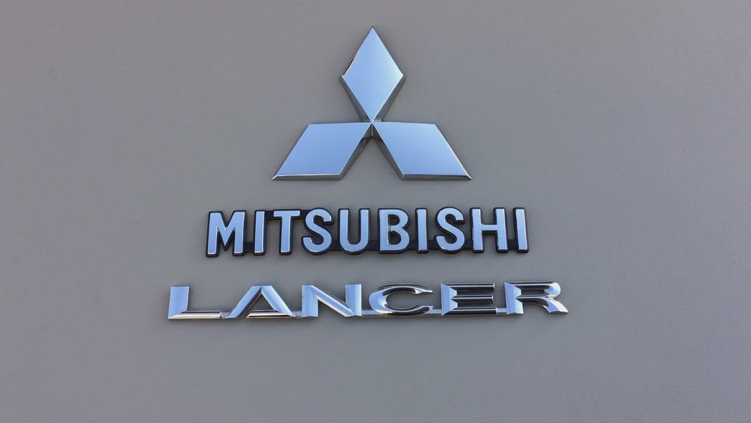 2008-2015 Mitsubishi Lancer Trunk Emblem Set